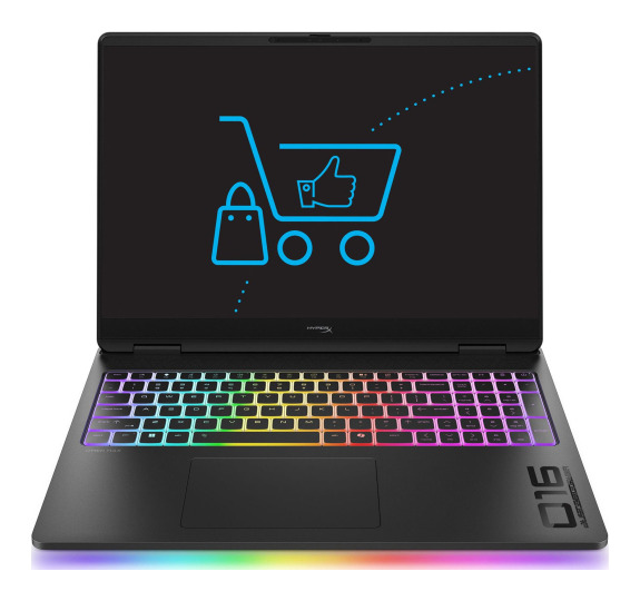 HyperX OMEN MAX 16 (Ryzen AI 7-450 | 32 ГБ | 512 | RTX 5070 Ti 12 Гб | 240 Гц) — фото ноутбука