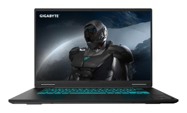 Gigabyte GAMING A16 (AMD Ryzen 7 170 | 16 ГБ | SSD 512 | NVidia RTX5050 8 Гб | 165 Гц) — фото ноутбука