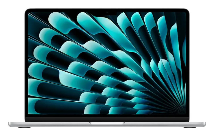 MacBook Air 15″ M3 Silver 2024 (MRYP3) (Apple M3 | 8Gb | 256Gb SSD | 8 cpu | 10 gpu) — фото ноутбука