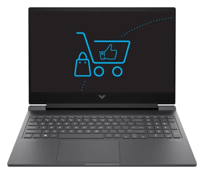 HP Victus 16 (Intel Core i5-14450HX | 16Gb | 512Gb SSD) — фото ноутбука